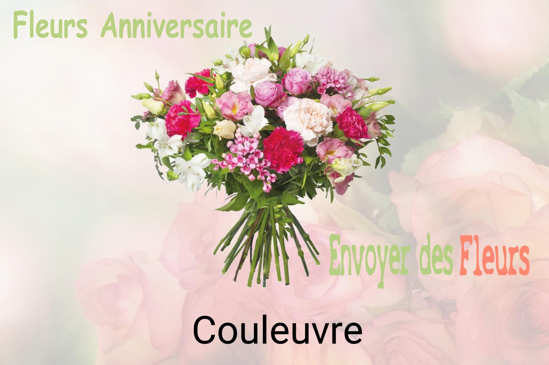 Bouquet de fleurs d’anniversaire livré à Couleuvre